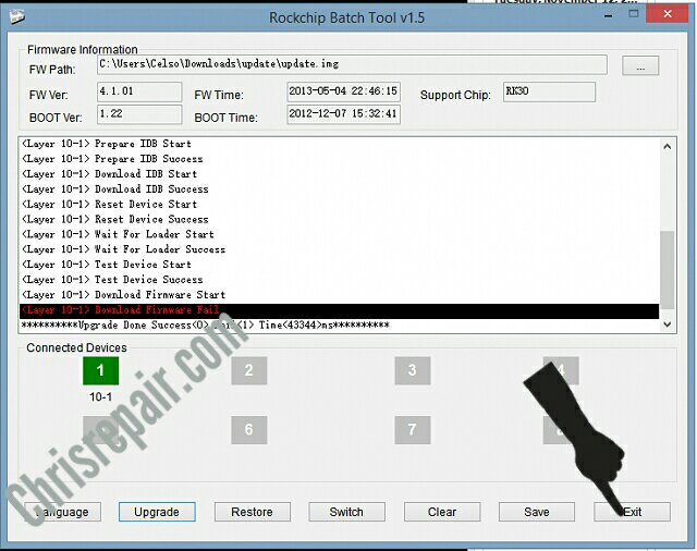 How To Use RockChip Batch Tool - Chrisrepair