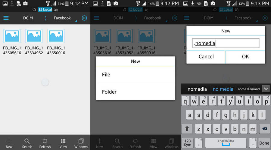 Hide Files And Photos on Android